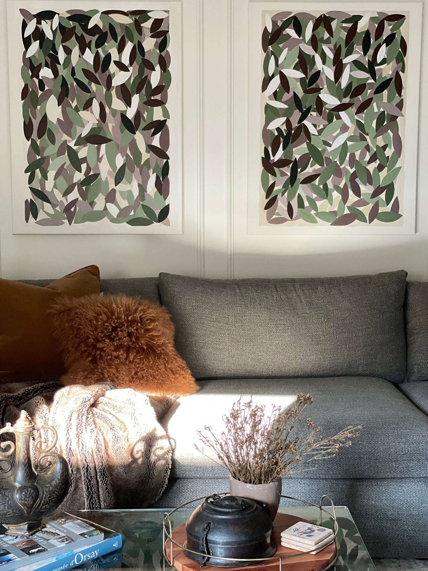Forest Floor (40 X 30") Set of 2