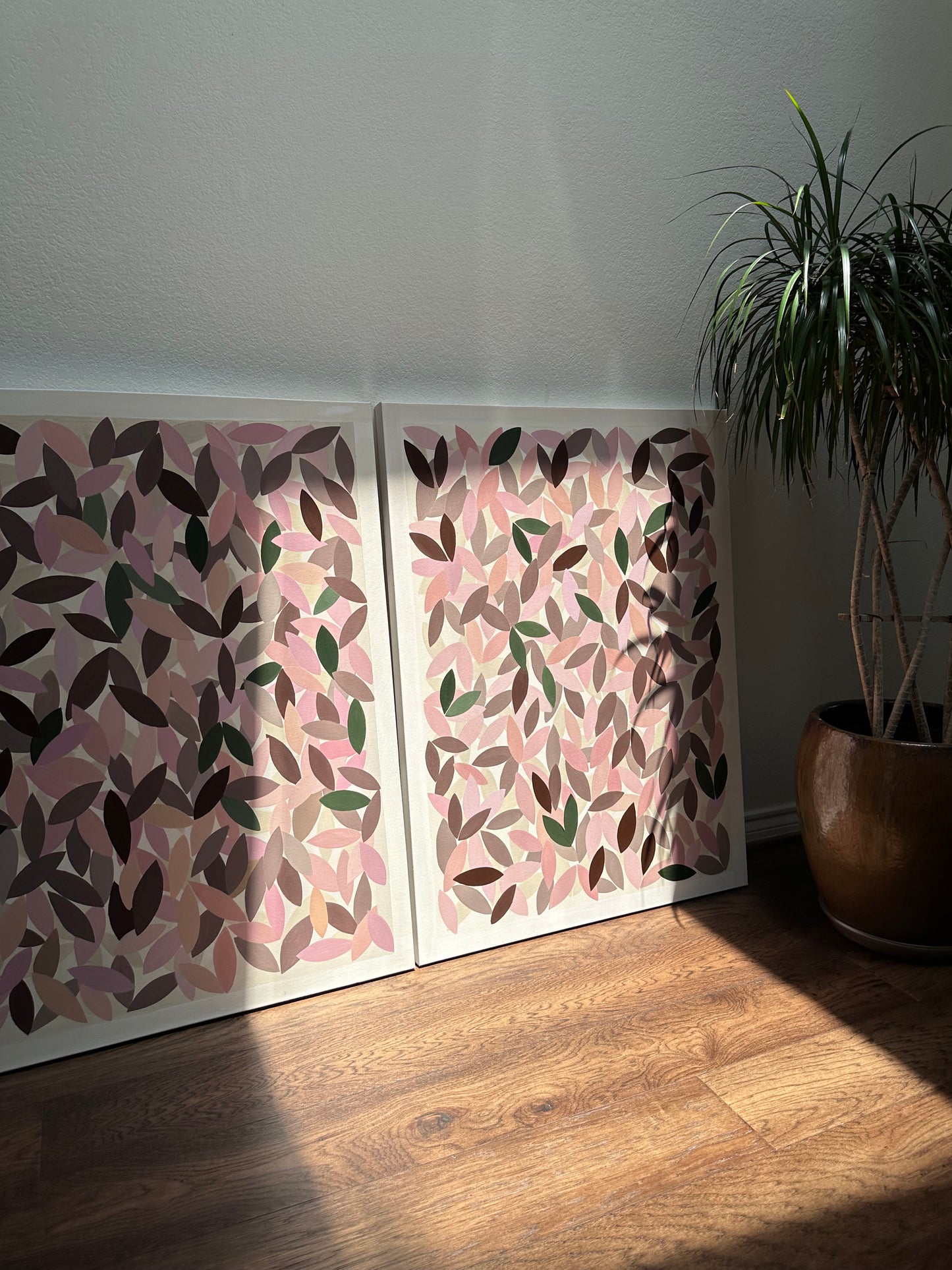 Forest Floor II (40 x 30") Set of 2
